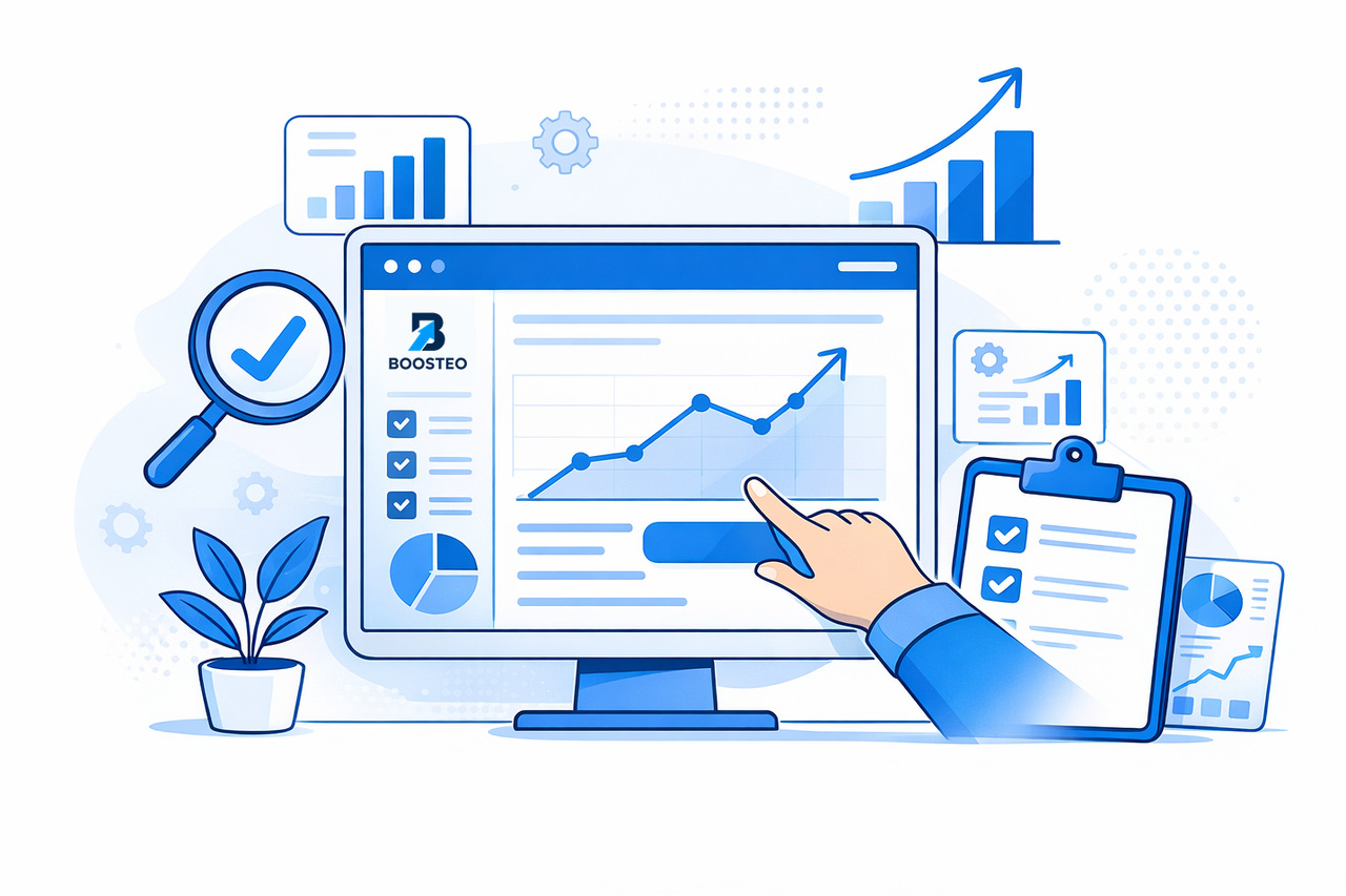 boosteo landingpage